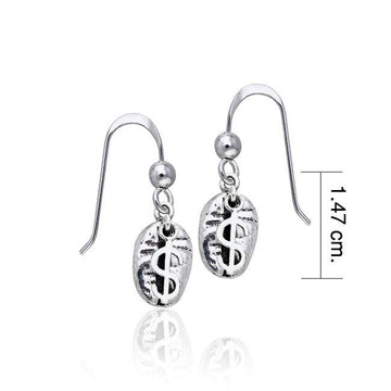 Coffee Bean Earrings TE628 - Jewelry